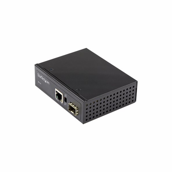 Startech PoE+ Industrial Fiber to Ethernet Media Converte...