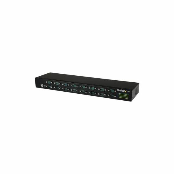 StarTech.com USB to Serial Hub - 16 Port - COM Port Reten...