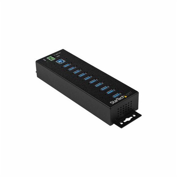 Startech 10 Port USB Hub with Power Adapter, Surge Protec...