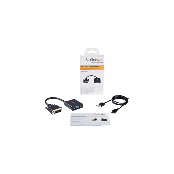 StarTech.com DVI-D to VGA Active Adapter Converter Cable ...