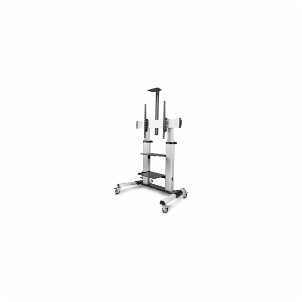 StarTech.com Rolling TV Cart/Stand On Wheels, Up to 100in...
