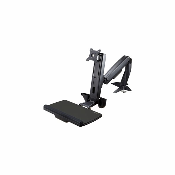 StarTech.com Sit Stand Monitor Arm, Desk Mount Adjustable...