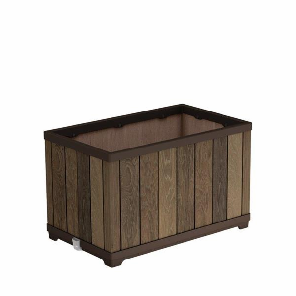 Květináč Keter Deco Rectangle walnut