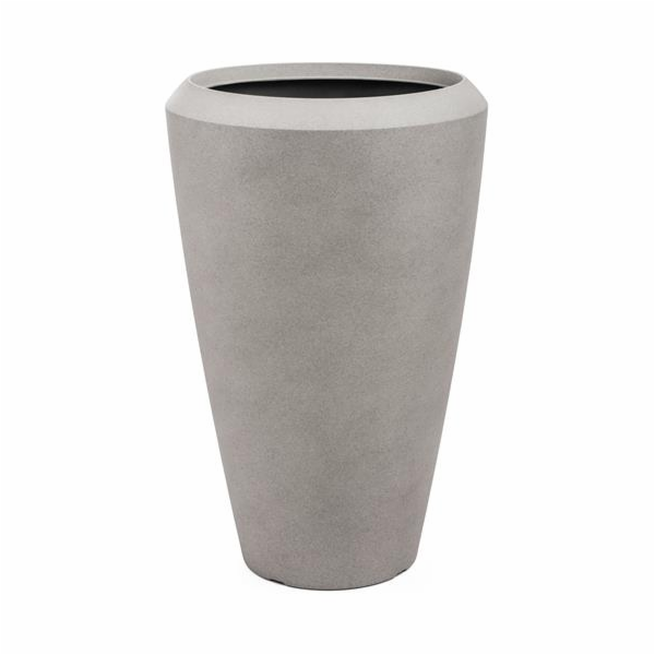Květináč G21 Cement Oval 55 x 55 x 86,3