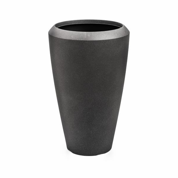 Květináč G21 Coal Oval 44,3 x 44,3 x 69,8