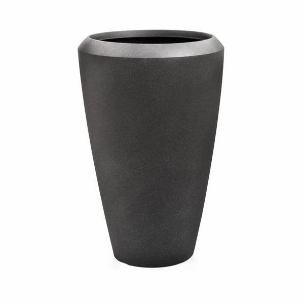 Květináč G21 Coal Oval 55 x 55 x 86,3