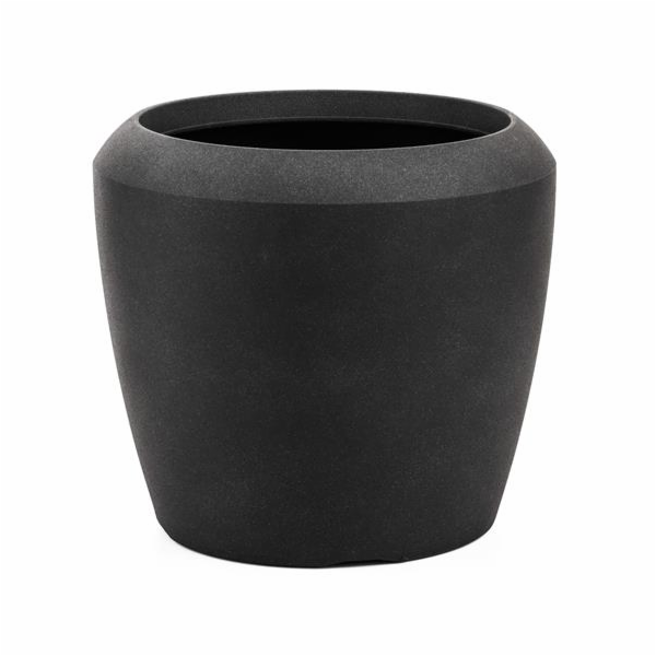 Květináč G21 Coal Round 44 x 44 x 39,5 