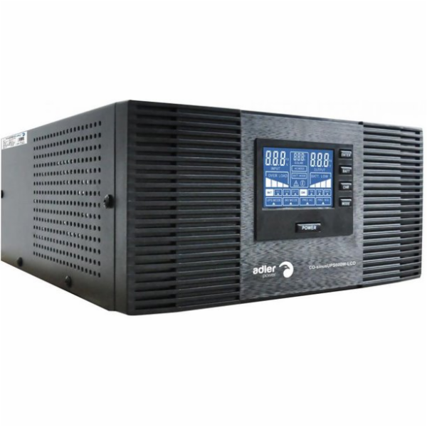 Napěťový měnič ADLER záložní zdroj, UPS, 600W, čistý sinu...