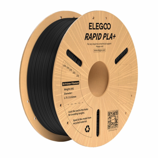 Filament ELEGOO Rapid PLA+ (černý)