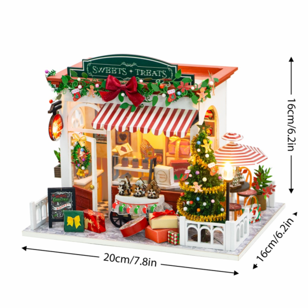 2Kids Toys Miniatura domečku Vánoční cukrárna
