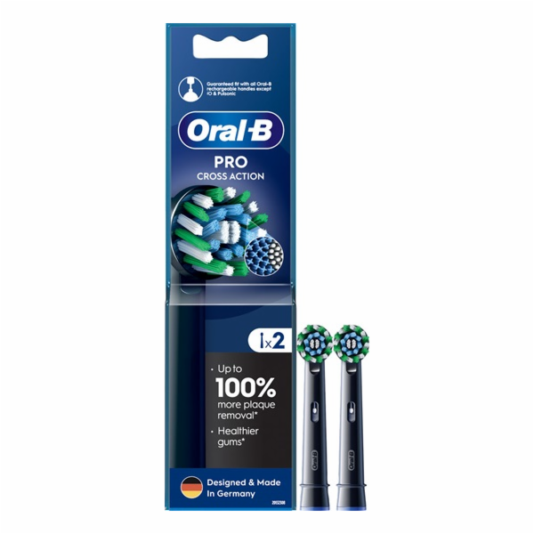 Oral-B Cross Action 2ks Black EB50