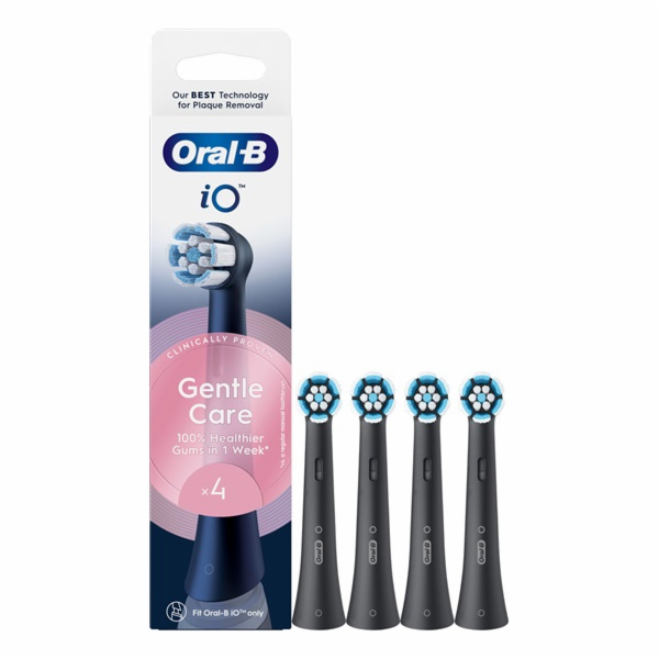 Oral-B hlavice iO Gentle Care Black 4ks