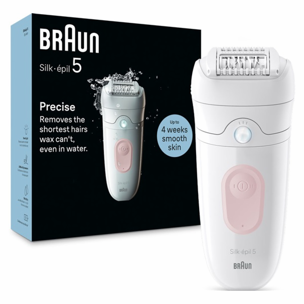 Braun Silk·épil 5, Epilátor Pro Snadné O