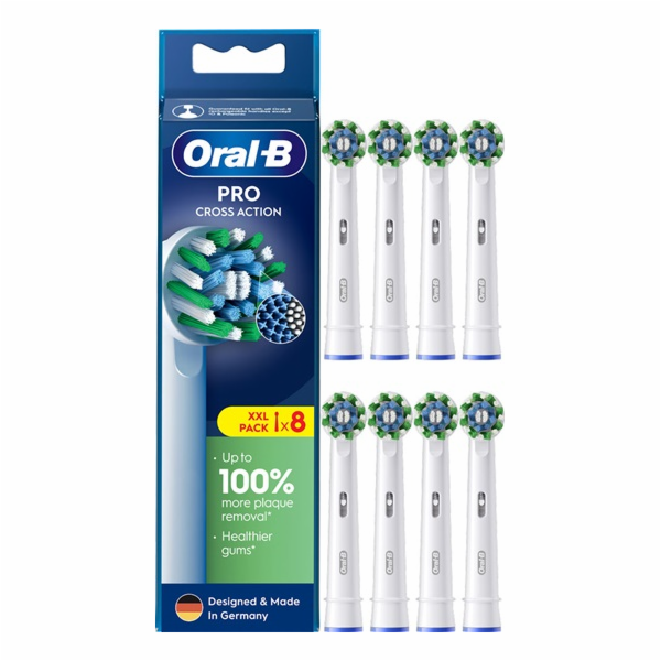 Oral-B hlavice Cross Action 8ks EB50