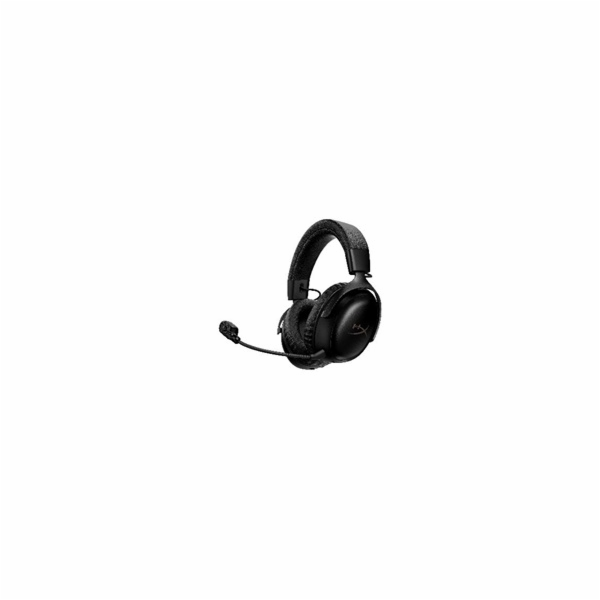 HP HyperX Cloud III S – bezdrátový herní headset (černý)