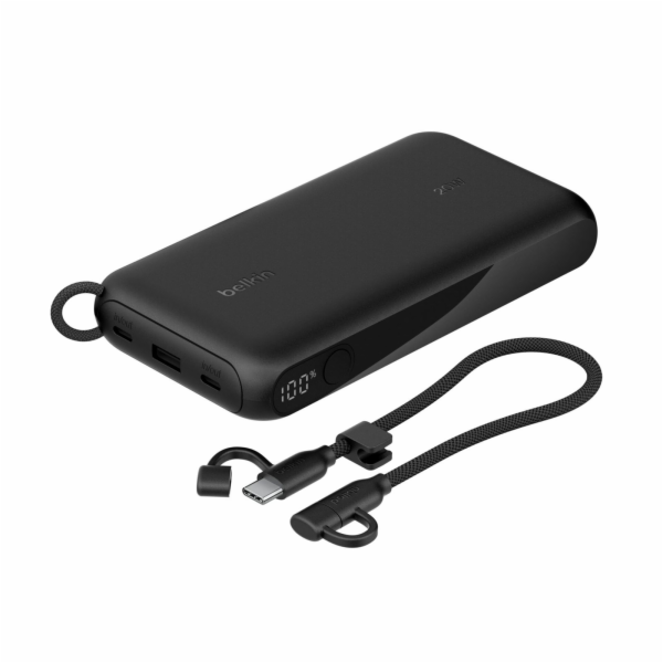 Belkin Powerbank 20.000mAh black Display PD 20W USB-C BPB...