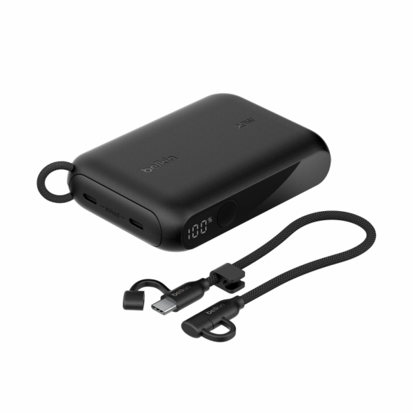 Belkin Powerbank 10.000mAh black Display PD 20W USB-C BPB...
