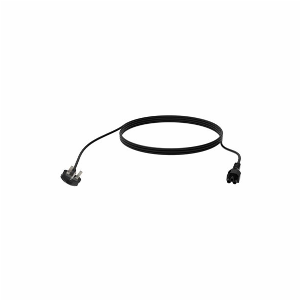 Vision - Elektrický kabel - BS 1363 do IEC 60320 C5 clove...