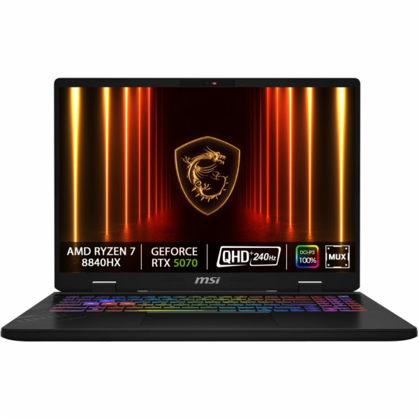 MSI Crosshair/A16 HX D8WGKG-021CZ/R7-8840HX/16"/2560x1600...