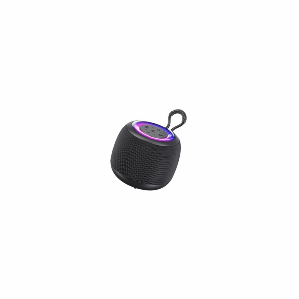 WG - Bluetooth Speaker WG AuraBeats, 5W, TWS, LED, černá