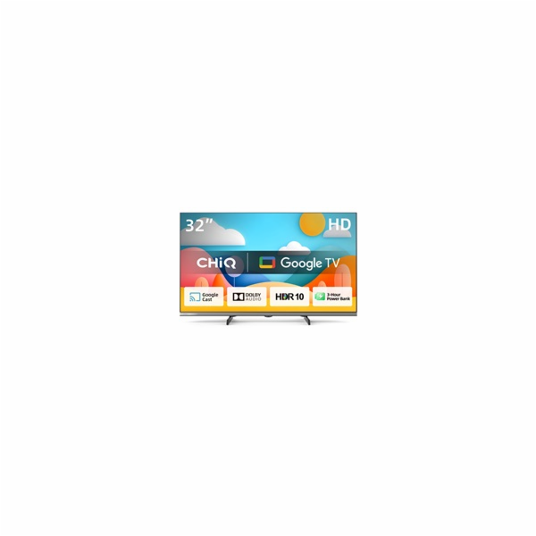 CHiQ L32M9PD TV 32" Powerbank, HD, smart, Google TV, Dolb...