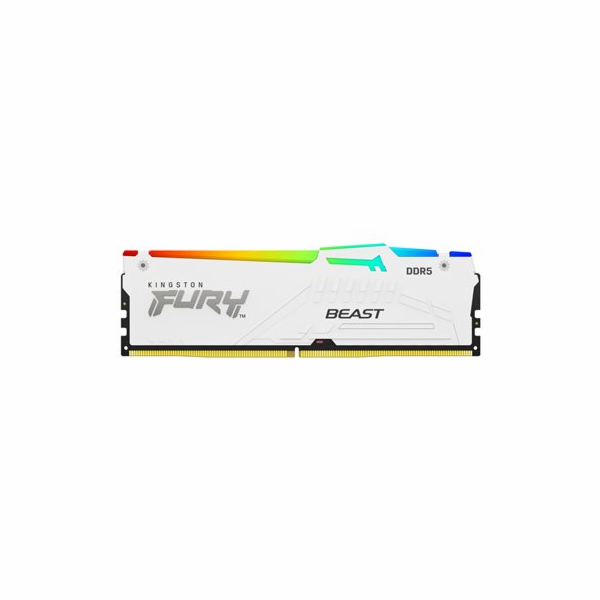 Kingston FURY Beast RGB - DDR5 - sada - 16 GB: 2 x 8 GB -...