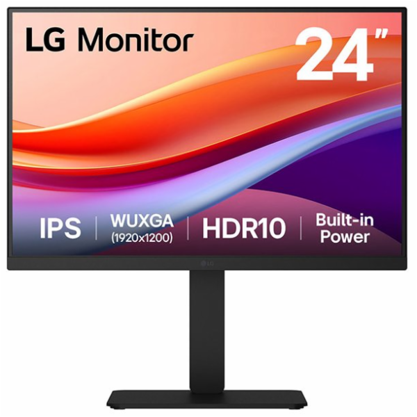 LG IPS monitor 24BA55W-B / 24" / 1920x1200 /5ms/ 16:10 / ...