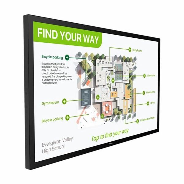 55" D-LED Philips 55BDL3751T-UHD,450c,PCap,24/7