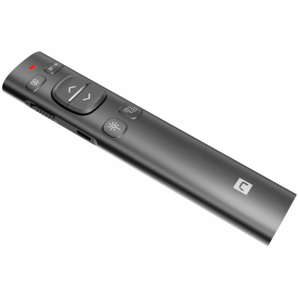 Bezdrátový laserový prezentér Natec WARBLER 2, šedý