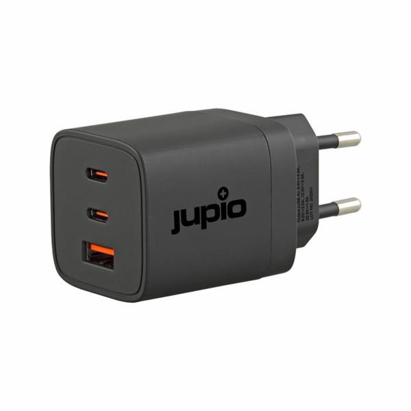 Adaptér Jupio Triple USB (2C1A) GaN Charger 65W