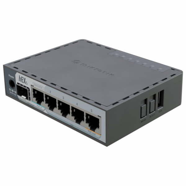 MikroTik E60iUGS, hEX S (2025 version) s RouterOS L4, des...