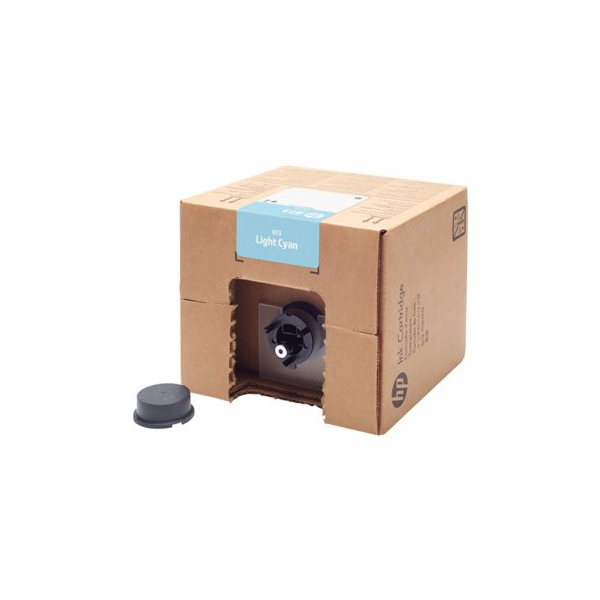 HP 873 - 3 L - světle azurová - originální - Latex - inko...