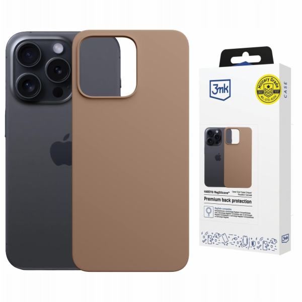 3mk ochranný kryt HARDY MagSilicone pro Apple iPhone 15 P...
