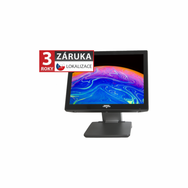 AerXPOS PP-9735, 15" 4:3 LCD LED, šedá, Win 11 IoT