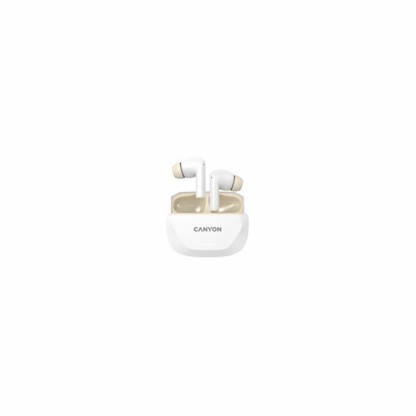 CANYON headset HEXAGON 7 TWS ANC+ENC Wireless Charge Whit...