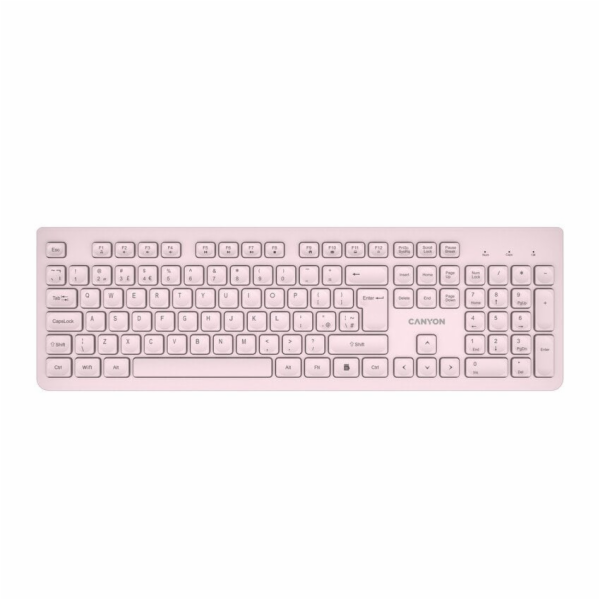 CANYON keyboard HKB-W01 CS AAA Wireless Beige