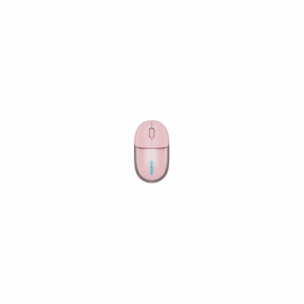 CANYON mouse OnClick 24 BT/ Wireless Transparent/Pink