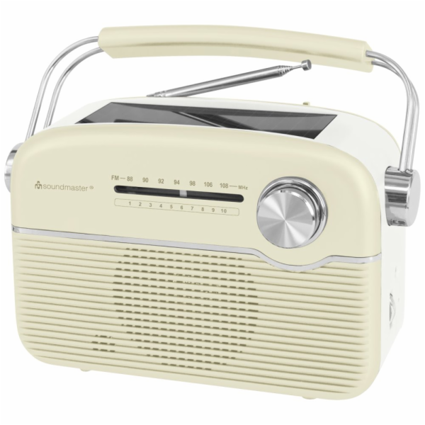 Soundmaster FM RÁDIO TR480BE s 0,3Wp, 3W SOLÁRNÍM PANELEM...