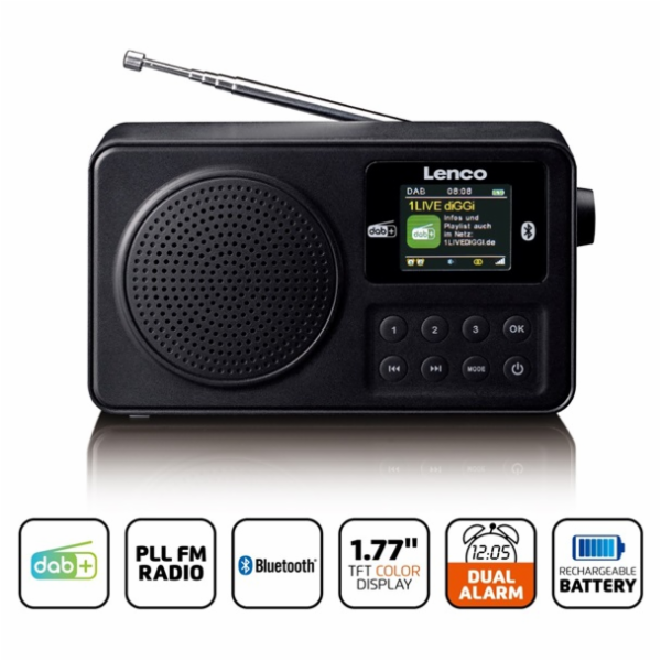 Lenco PDR-033BK