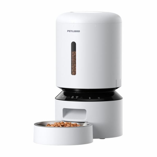Dávkovač krmiva Petlibro Granary WiFi, 5 l (bílý)