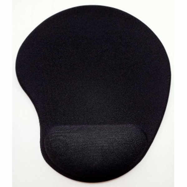 Crono ergonomická podložka pod myš, gelová, černá