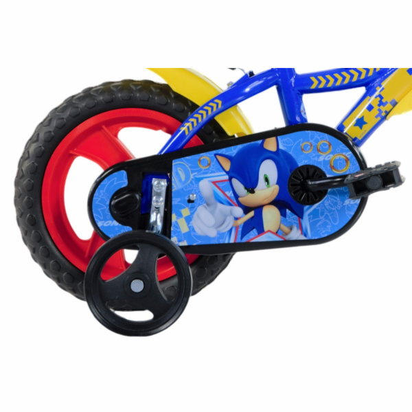 Dětské kolo 12" s příslušenstvím - potisk SONIC