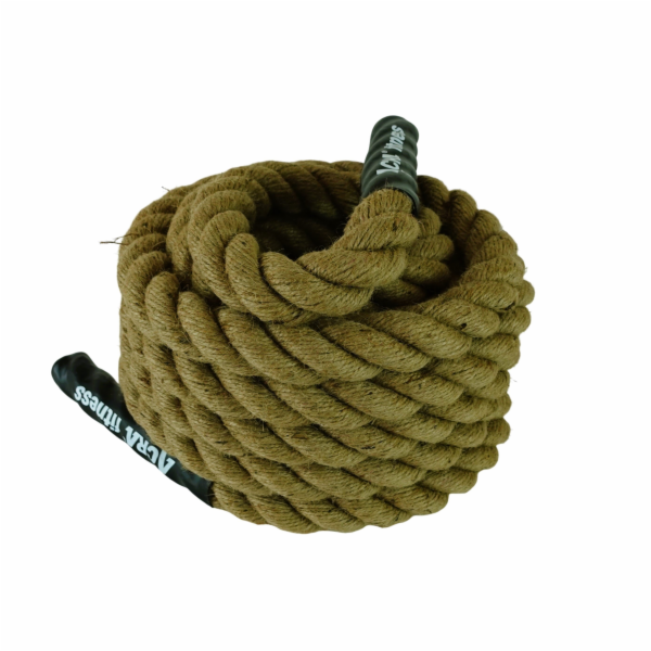 Posilovací lano přírodní 9m x 38mm