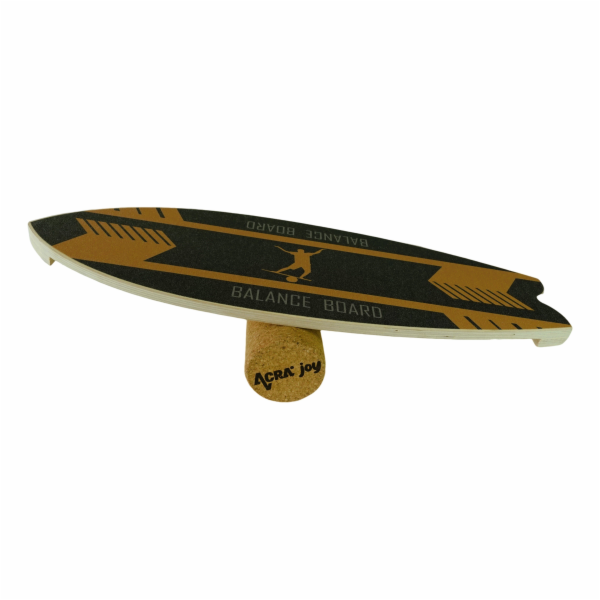 Indoorboard Wave balanční deska Acra, černo-žlutá