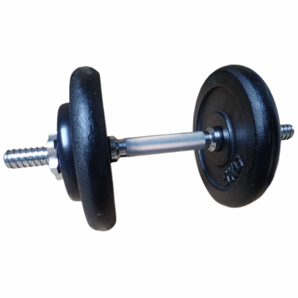 ACRA Jednoruční nakládací činka 15 kg - 25 mm