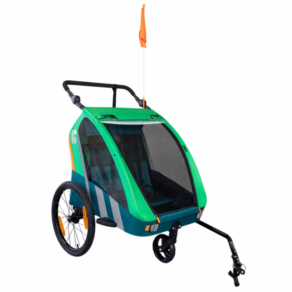 Dětský kombinovaný vozík Bellelli Trailblazer za kolo + k...
