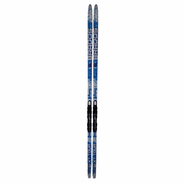 Běžecké lyže Brados XT Tour s vázáním NNN modré 160 cm