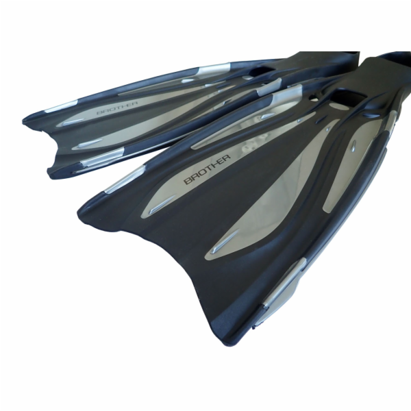 Ploutve Brother A vel. 38/39 šedé