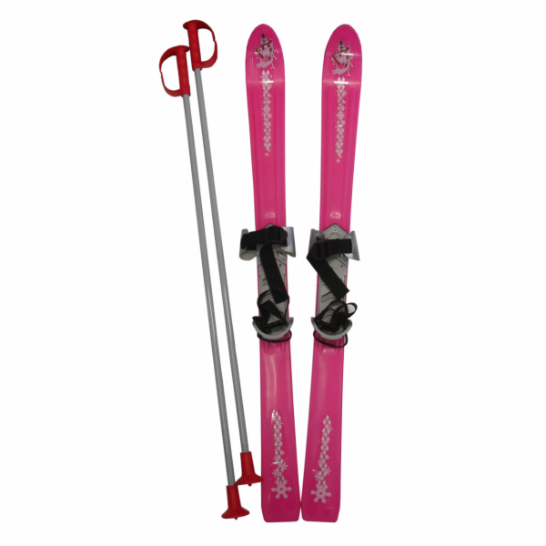 Dětské lyže 90 cm fialové