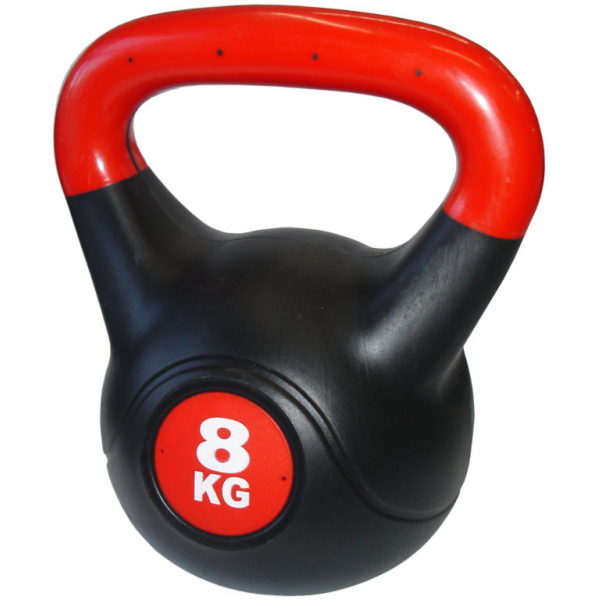 Činka kettlebell s cementovou náplní 8 kg